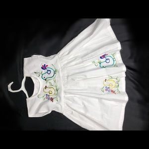 embroidered girls dresses